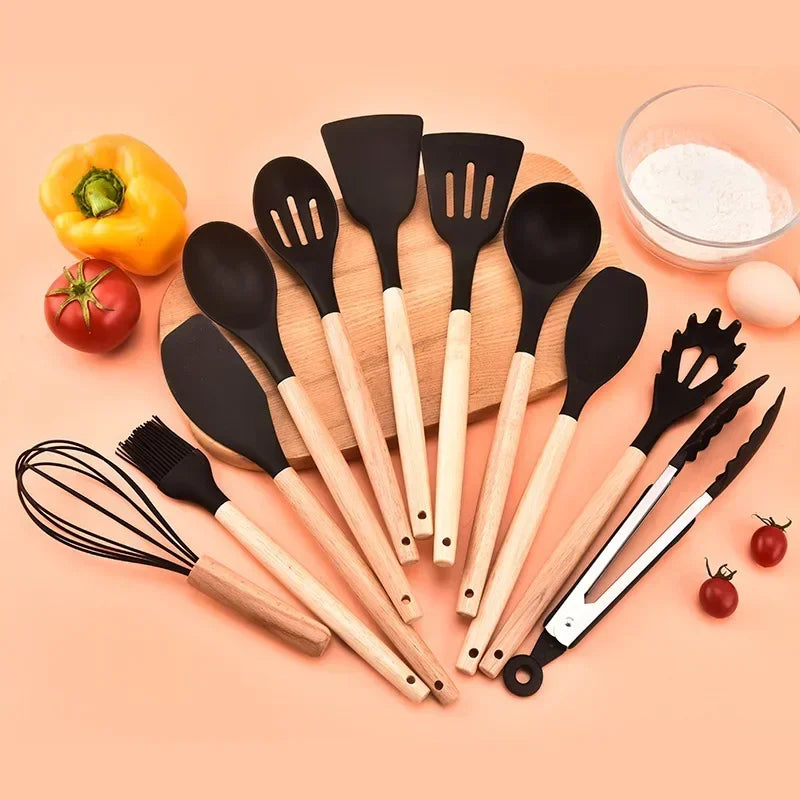 12PCS Silicone Kitchenware