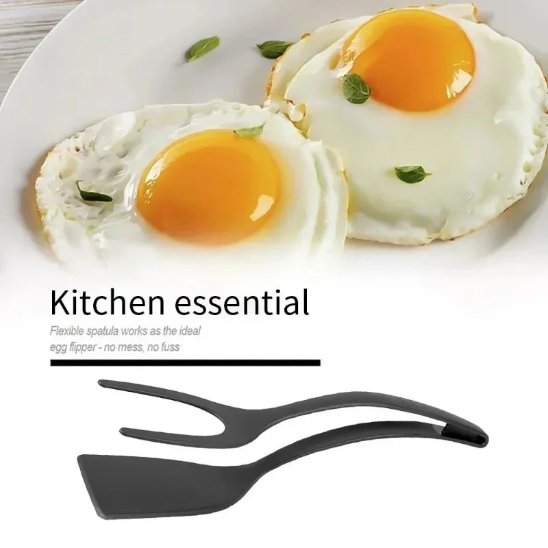 2 in 1 Nylon Grip Flip Egg Spatula